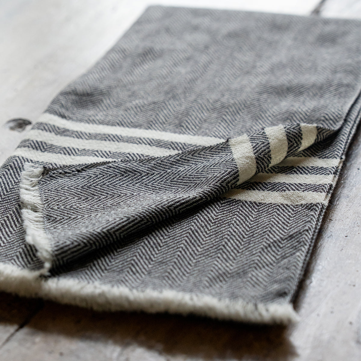 Italian Gray Scarf