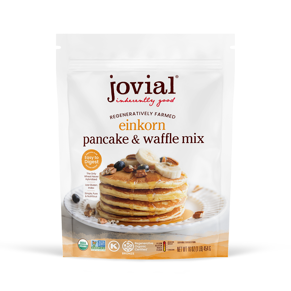 Organic Einkorn Pancake and Waffle Mix