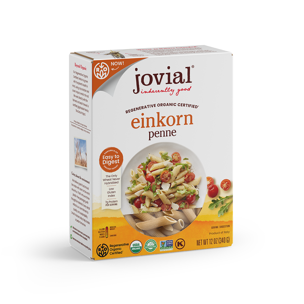 Organic Einkorn Traditional Penne