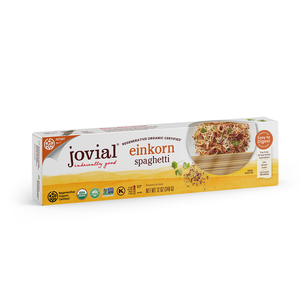 Organic Einkorn Traditional Spaghetti
