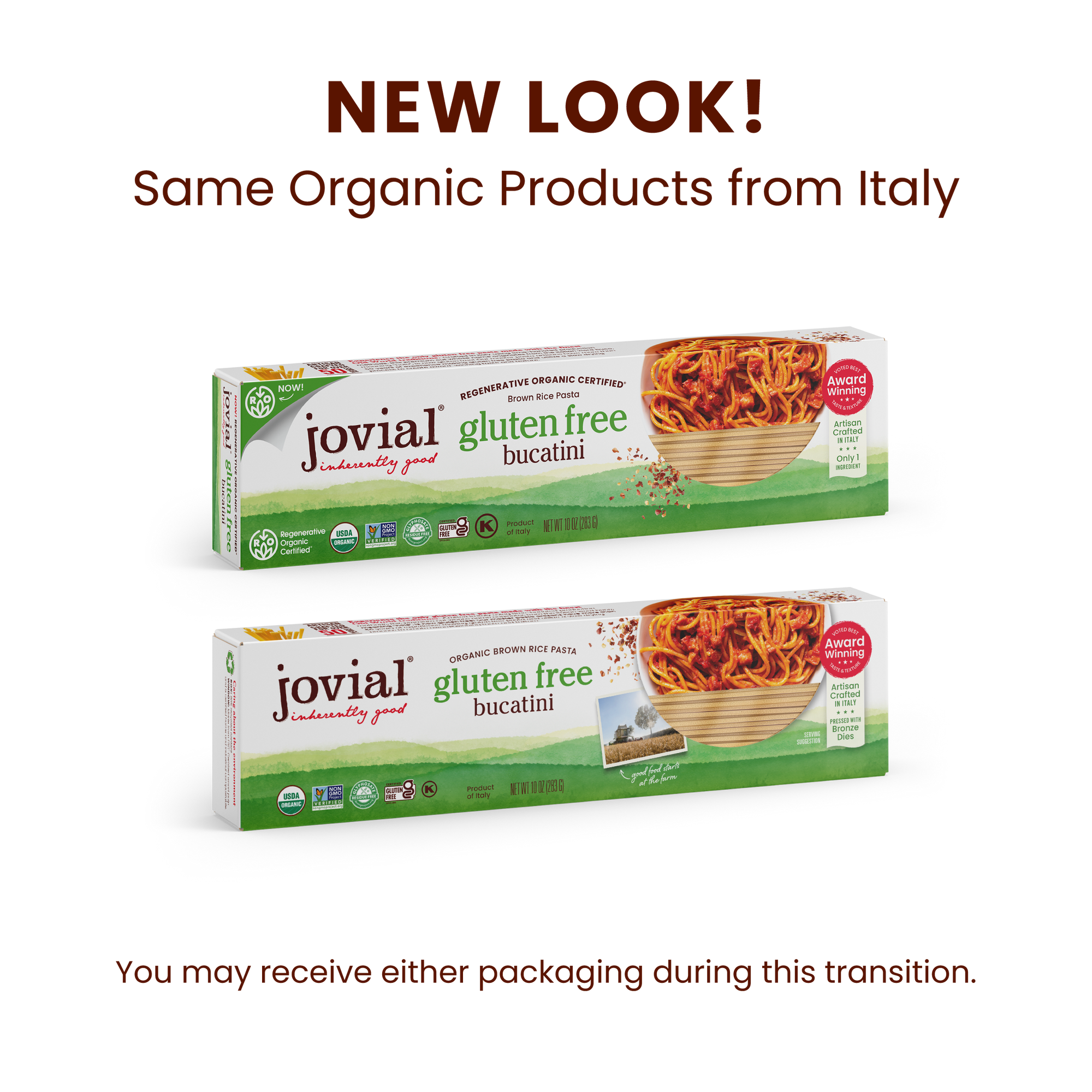 Organic Gluten Free Brown Rice Bucatini