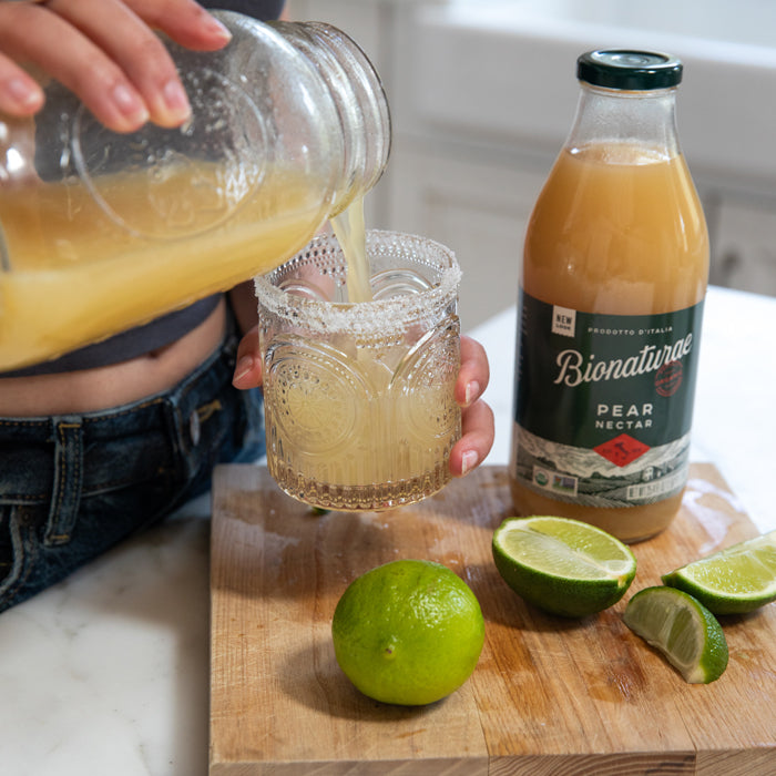 Pear Nectar Margarita (or Mocktail) – Jovial Foods, Inc